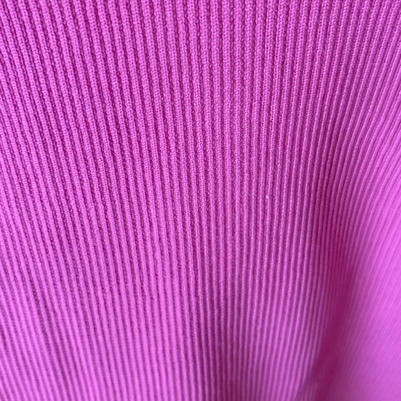 Women’s pink knit ribbed bodysuit - Picture 2 of 3